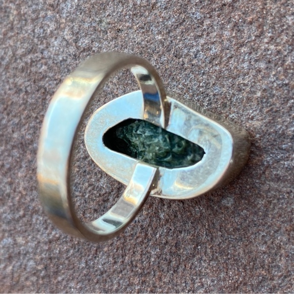 Geode Ring Size 7.5 - Picture 2 of 7